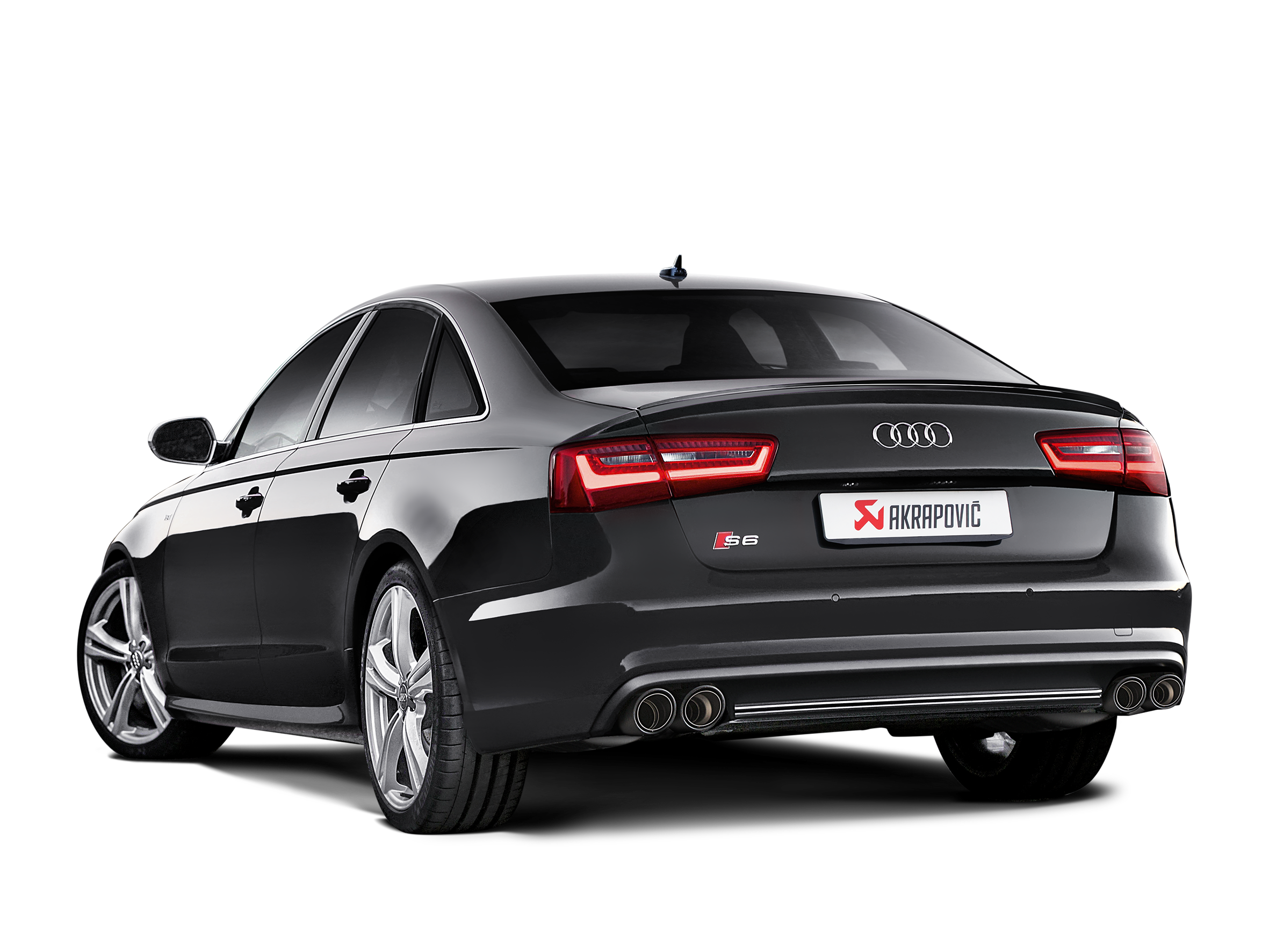 Akrapovic Evolution Line (Titan) für Audi S6 Avant/Limousine (C7) 2017