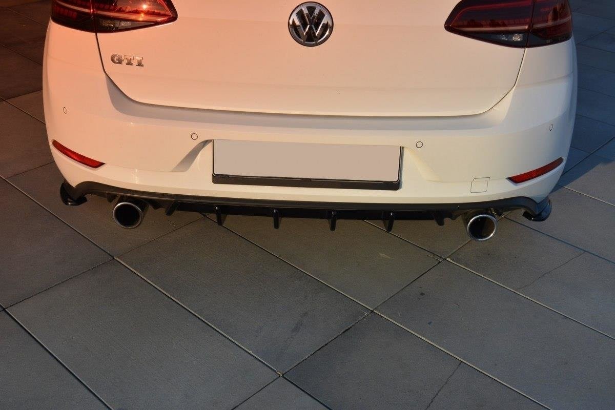 Maxton Design Heck Ansatz Diffusor für VW GOLF 7 GTI FACELIFT