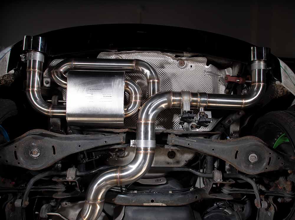 Hurricane 3,5" Auspuffanlage für VW Golf 6 GTI 211 PS V3 Hurricane 3,5" Auspuffanlage für VW Golf 6 GTI 211 PS V3