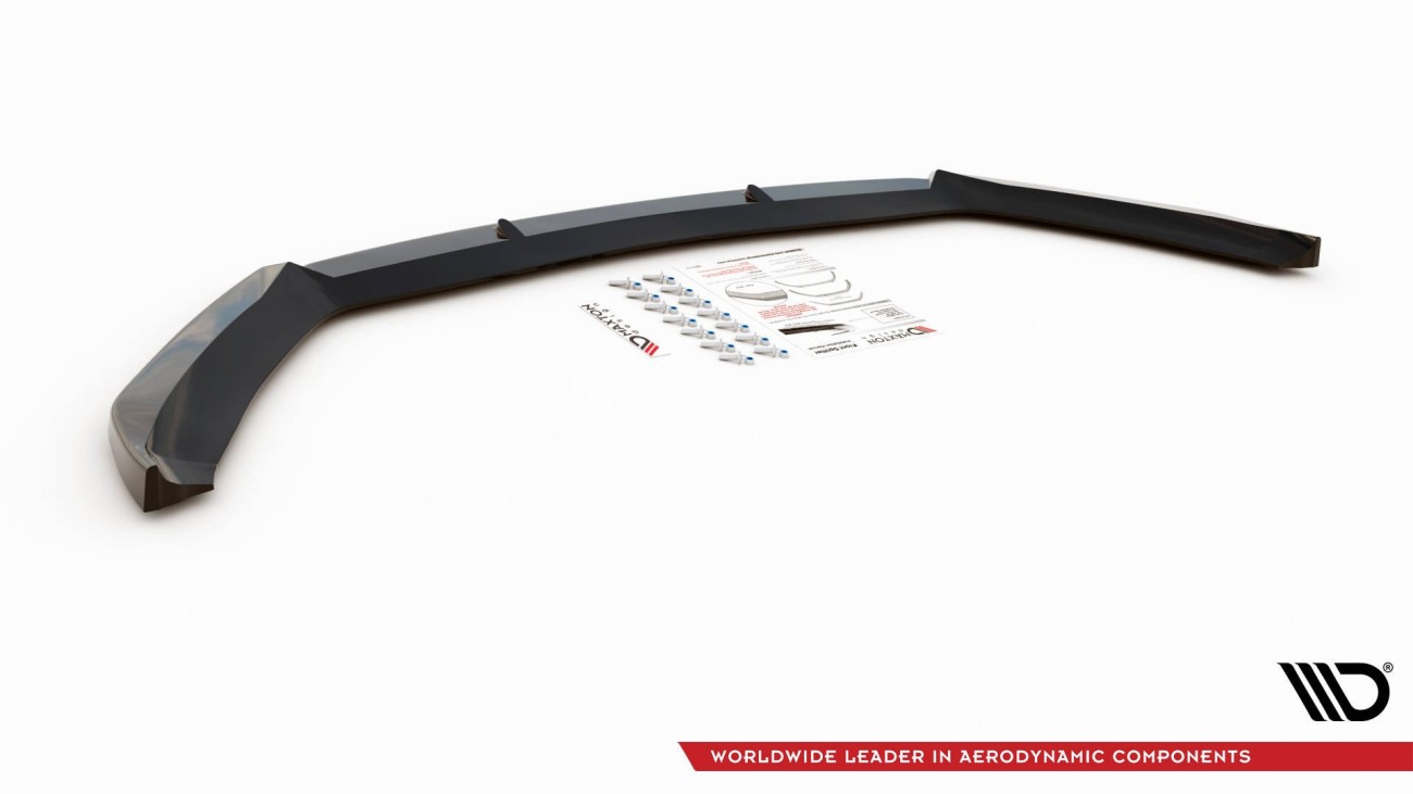 Maxton Design Cup Spoilerlippe Front Ansatz V.6 für Seat Leon Cupra / FR Mk3 FL