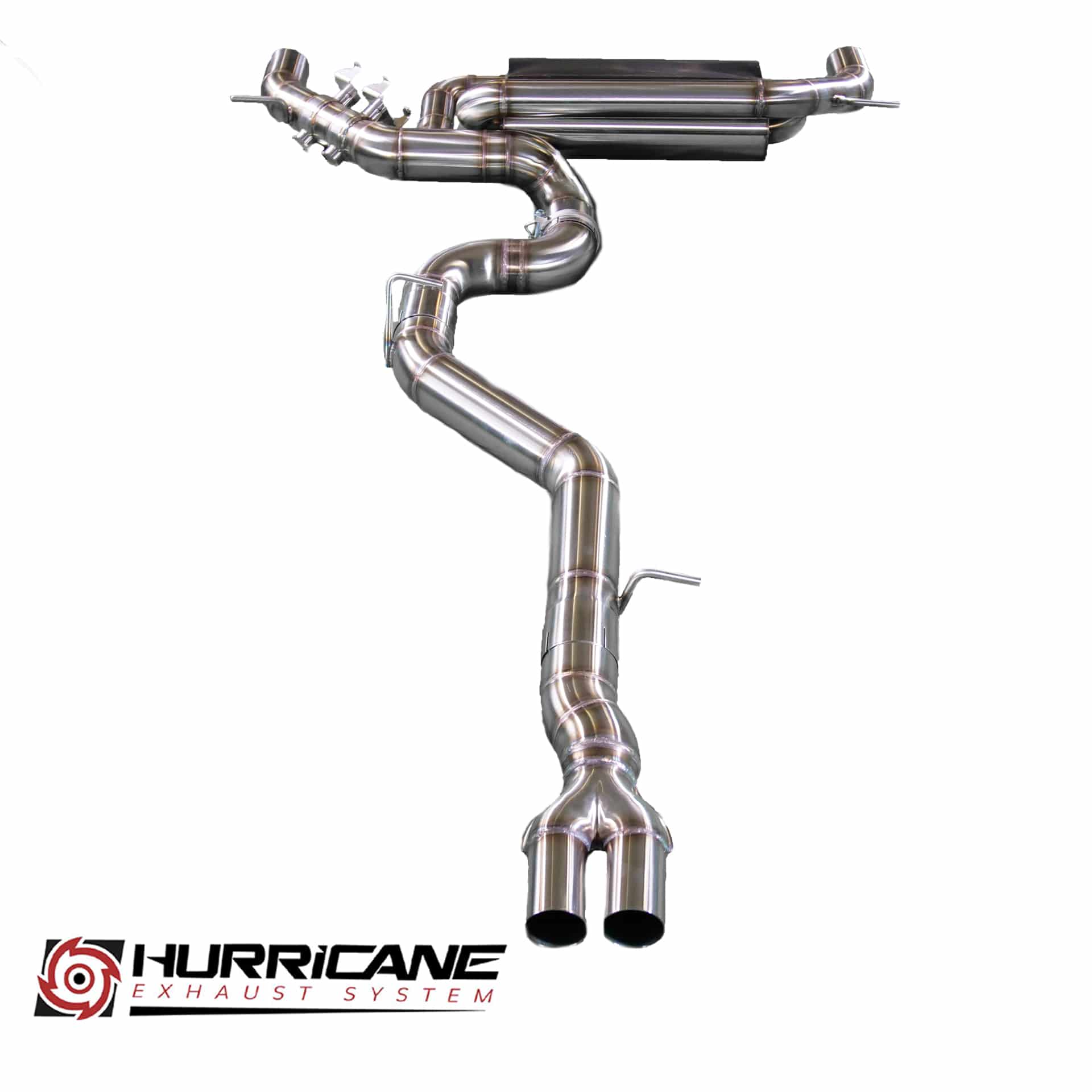 Hurricane 3,5" Auspuffanlage für Audi RS3 8V 367PS VFL Sportback