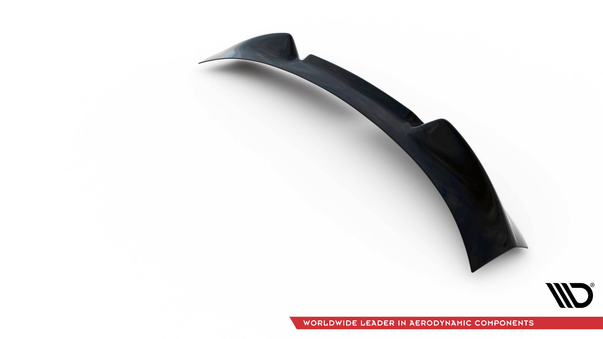 Maxton Design Heckscheiben Spoiler für BMW 1er F40 M-Paket / M135i schwarz Hochglanz