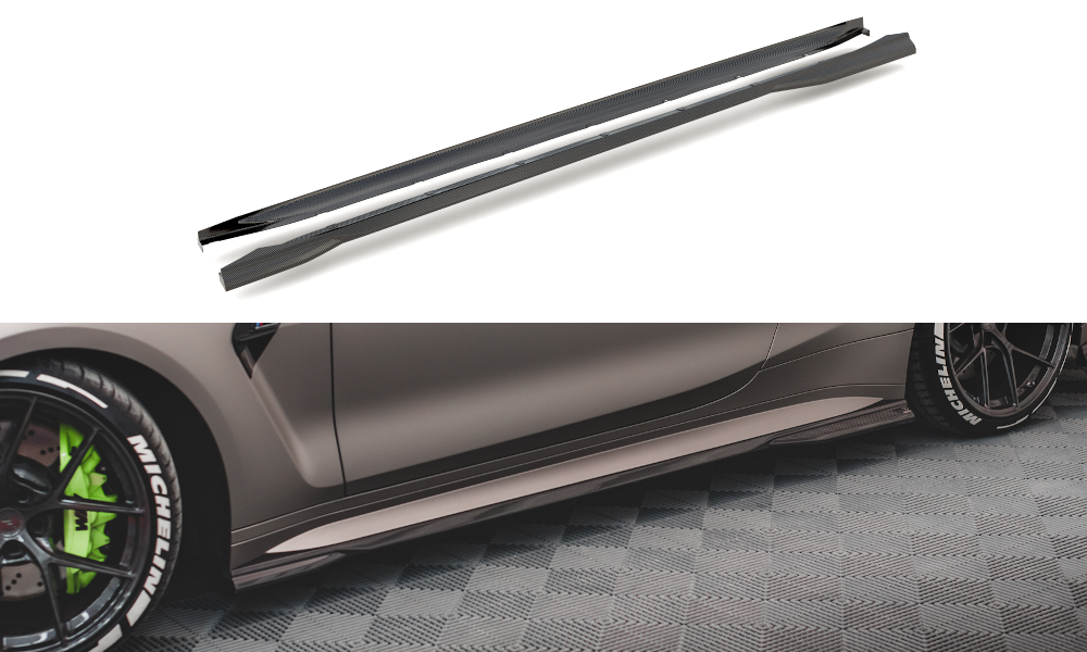 Maxton Design Carbon Fiber Seitenschweller BMW M4 G82