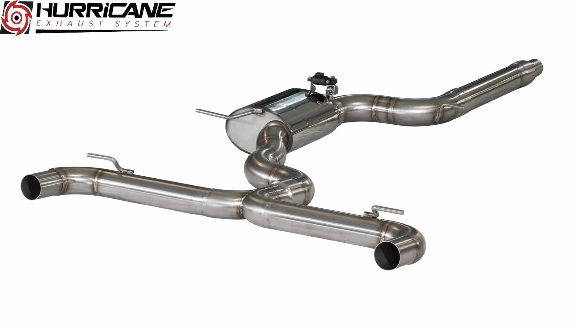 Hurricane 3,5" Auspuffanlage für VW Golf GTI 7.5 Performance OPF V1