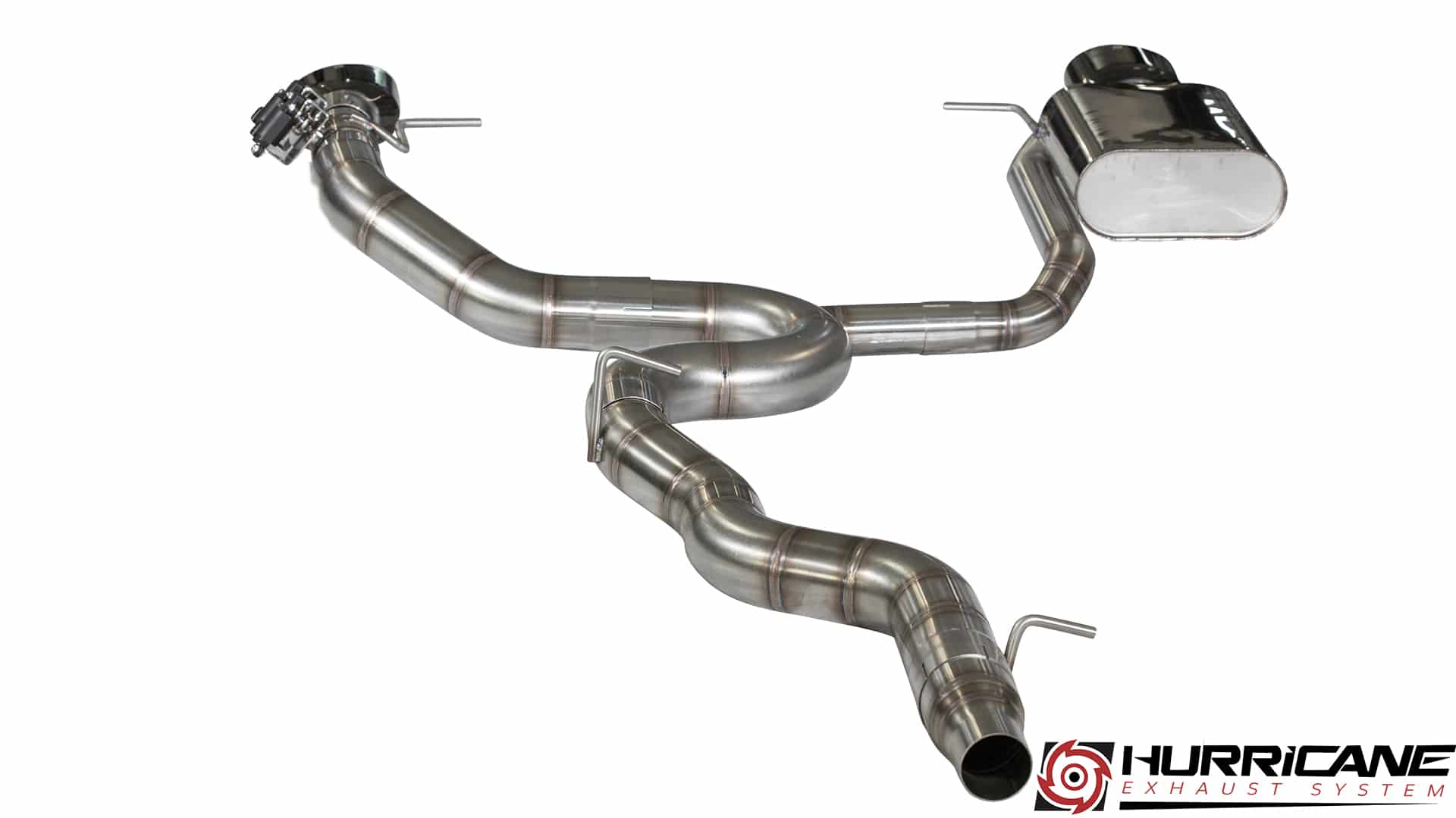 Hurricane 3,5" Auspuffanlage für Seat Leon Cupra ST 300 AWD OPF 5F V2 Hurricane 3,5" Auspuffanlage für Seat Leon Cupra ST 300 AWD OPF 5F V2