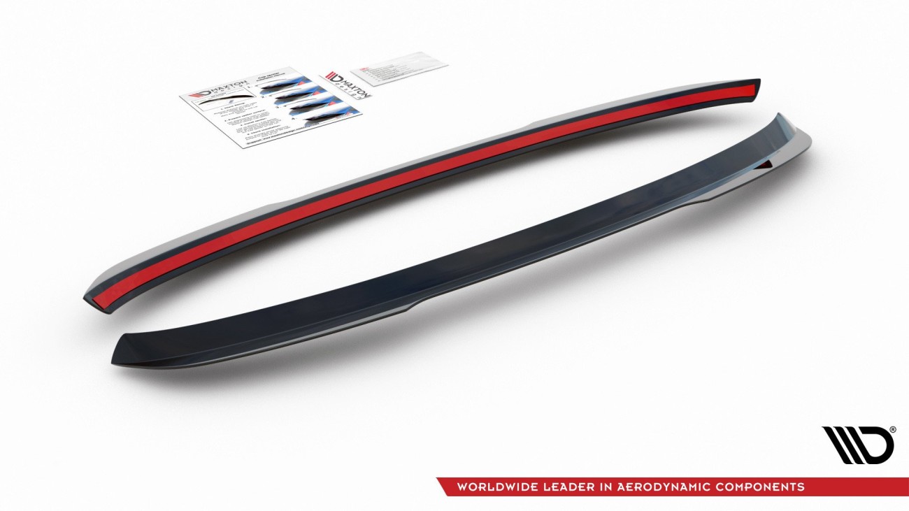 Maxton Design Heck Spoiler Aufsatz Abrisskante für Seat Leon Mk3 Cupra ST Facelift