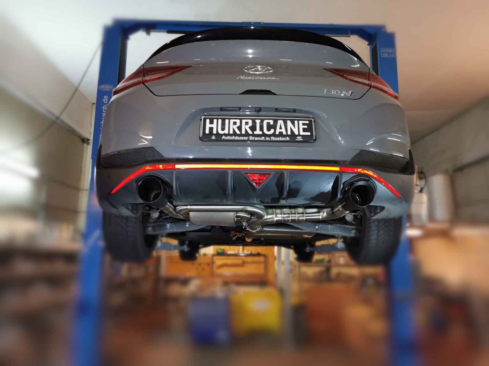 Hurricane 3,5" Auspuffanlage für Hyundai i30 N Fastback V2