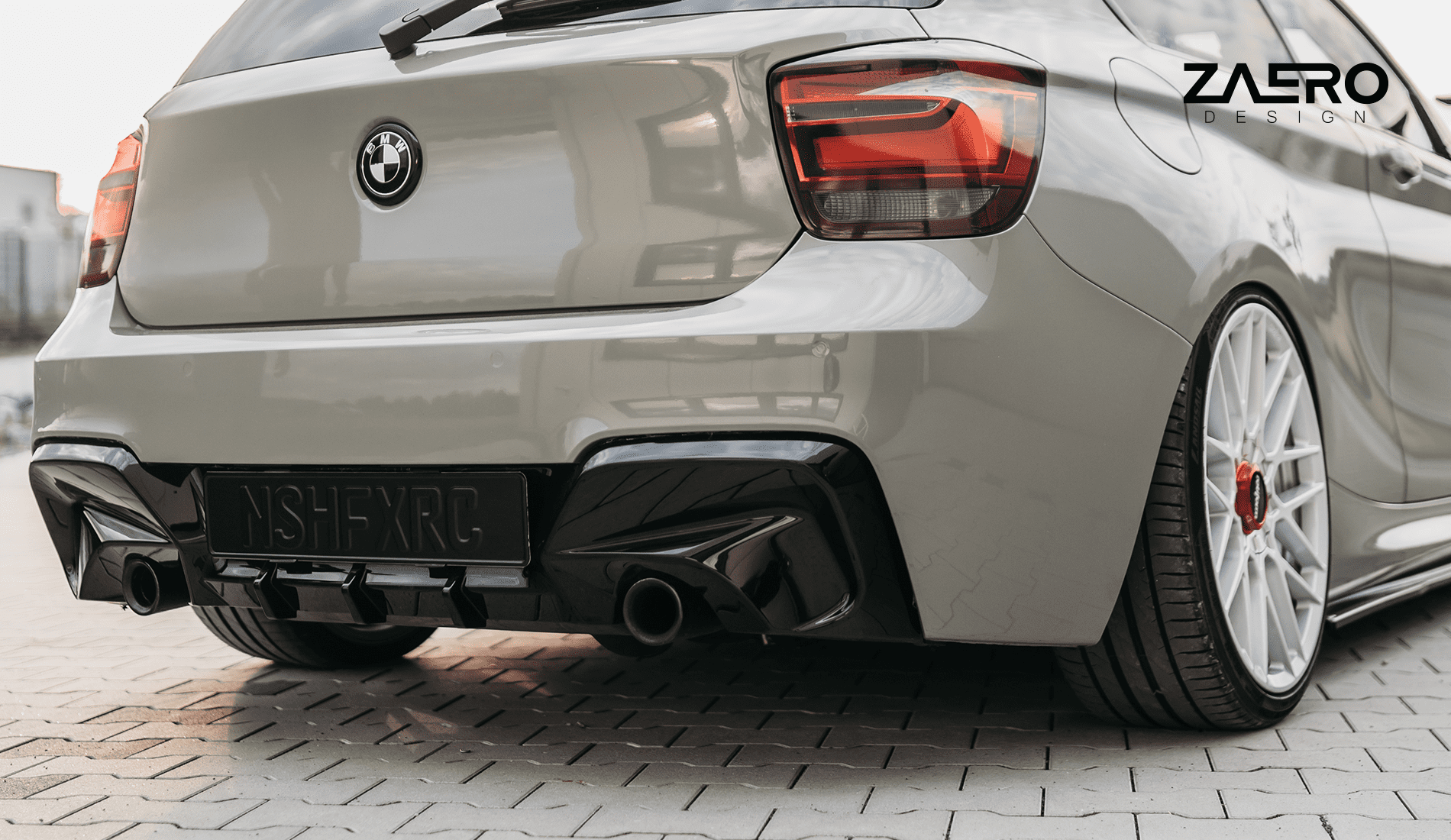 Zaero Design EVO-1 DIFFUSOR FÜR BMW 1ER F20 | F21 – M135I (PRE-LCI – VORFACELIFT)