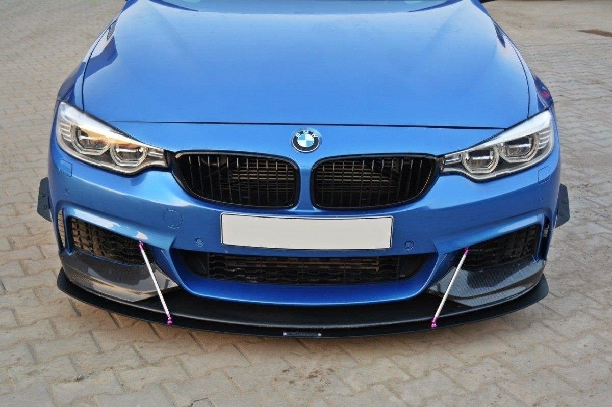 Maxton Design Racing Front Ansatz V.3 für BMW 4er F32 M Paket & M-PERFORMANCE