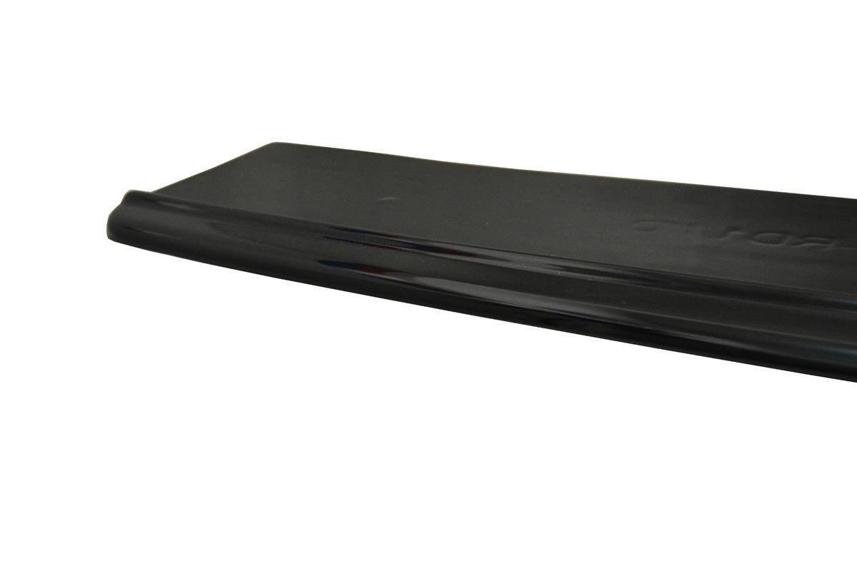 Maxton Design Mittlerer Diffusor Heck Ansatz für Audi A6 C7 Avant S-line Facelift schwarz Hochglanz