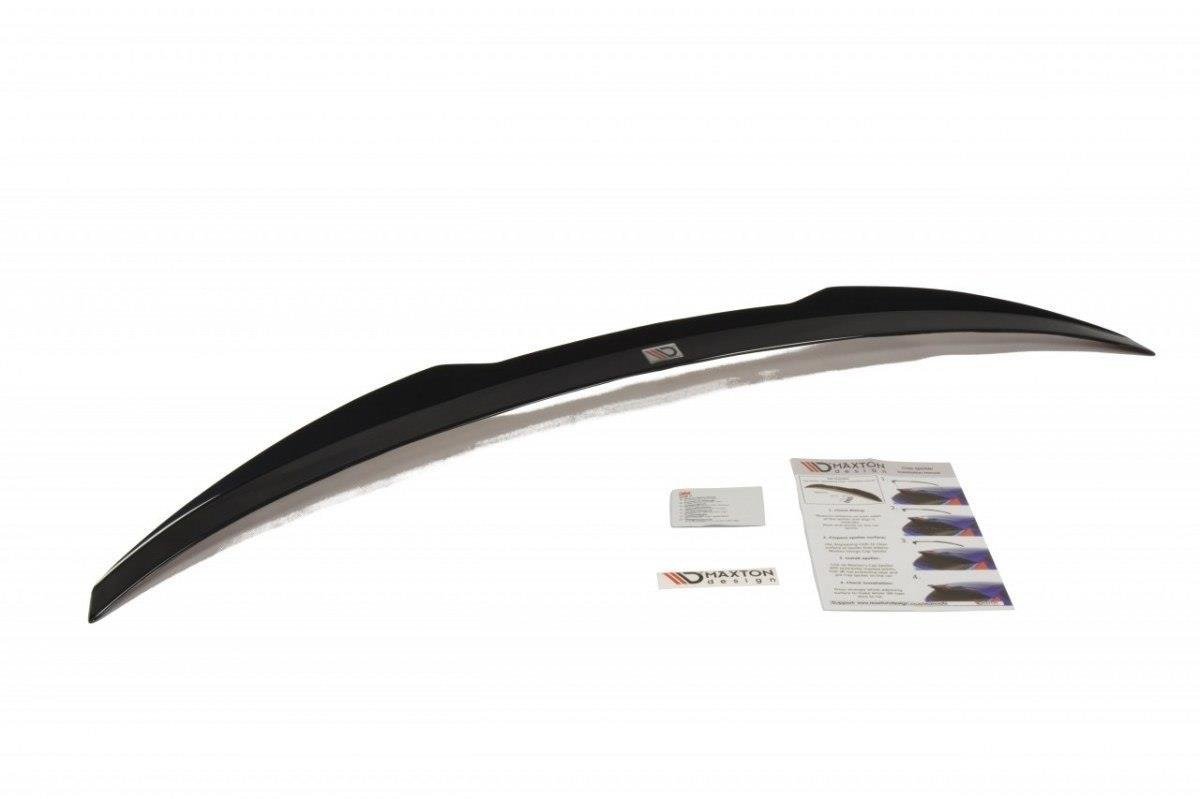Maxton Design Spoiler CAP für BMW 4er F32 schwarz Hochglanz