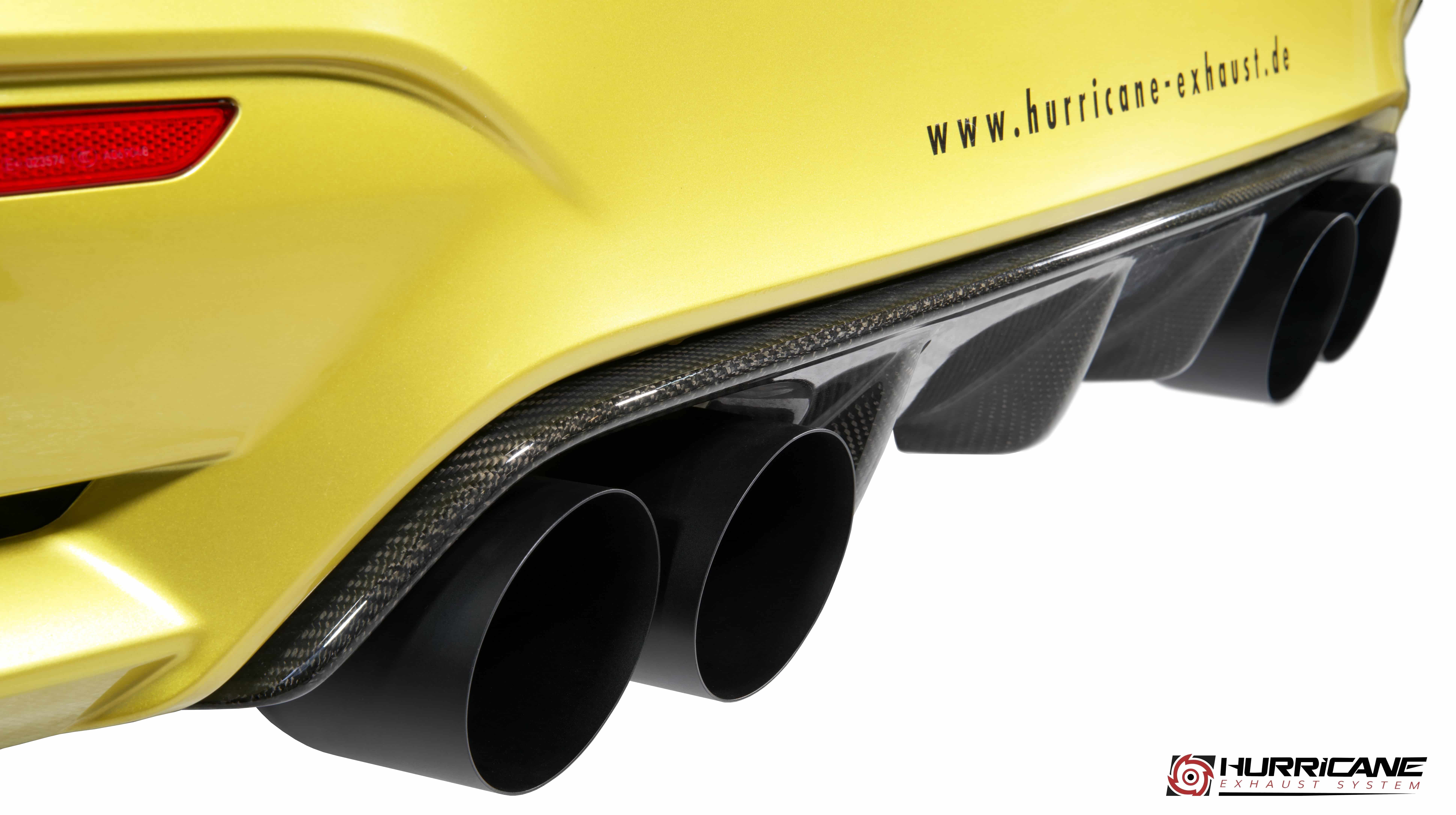 Hurricane 3,5" Straight Pipe Auspuffanlage für BMW M3 F80 431PS