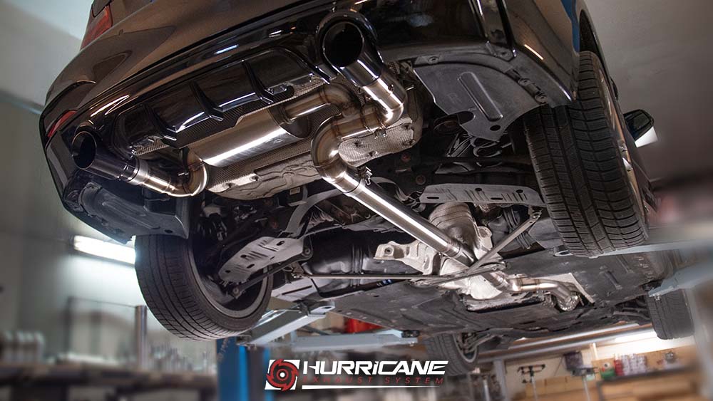 Hurricane 3,15" Abgasanlage für BMW F20 F21 M135i FL 326PS