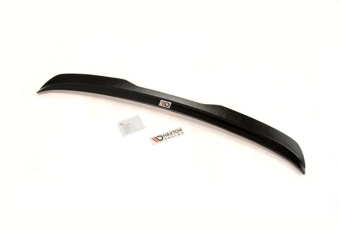 Maxton Design Spoiler CAP V.3 für Volkswagen Golf 7 / 7 Facelift R / R-Line / GTI  schwarz Hochglanz