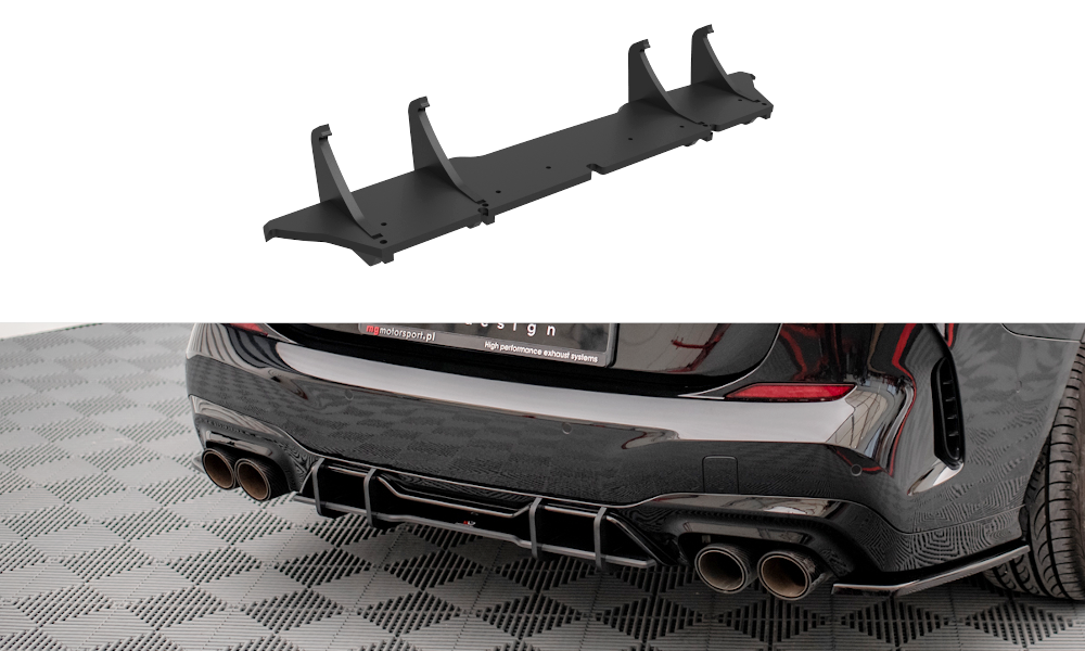 Maxton Design Street Pro Heckschürze für BMW M235i Gran Coupe F44