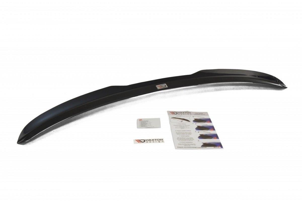 Maxton Design Spoiler CAP für SEAT LEON III FR schwarz Hochglanz