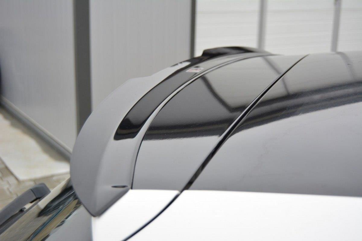 Maxton Design Spoiler CAP für SEAT LEON III FR schwarz Hochglanz