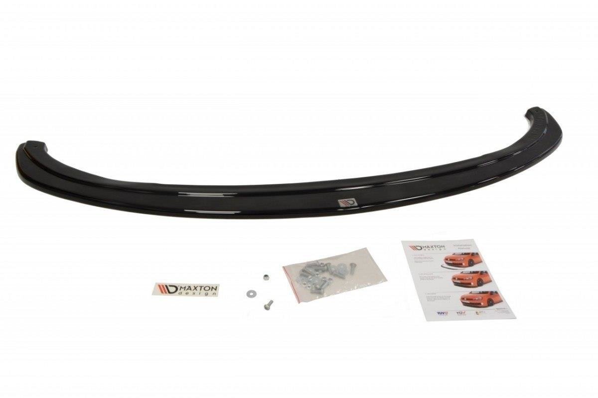 Maxton Design Front Ansatz für v.2 BMW Z4 E85 vor Facelift schwarz Hochglanz