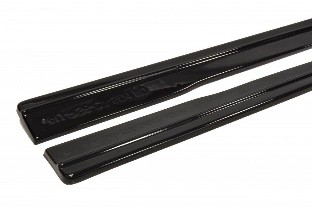 Maxton Design Seitenschweller Ansatz für Audi RS6 C7 / C7 FL schwarz Hochglanz