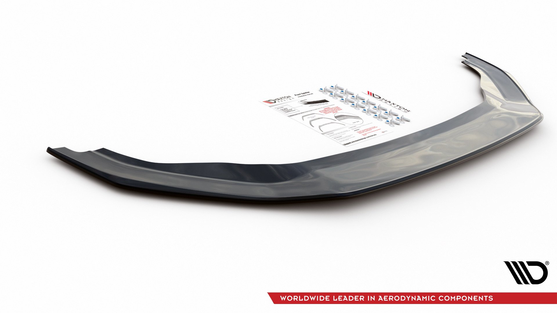 Maxton Design Front Ansatz für VW Golf 7 GTI TCR  schwarz Hochglanz