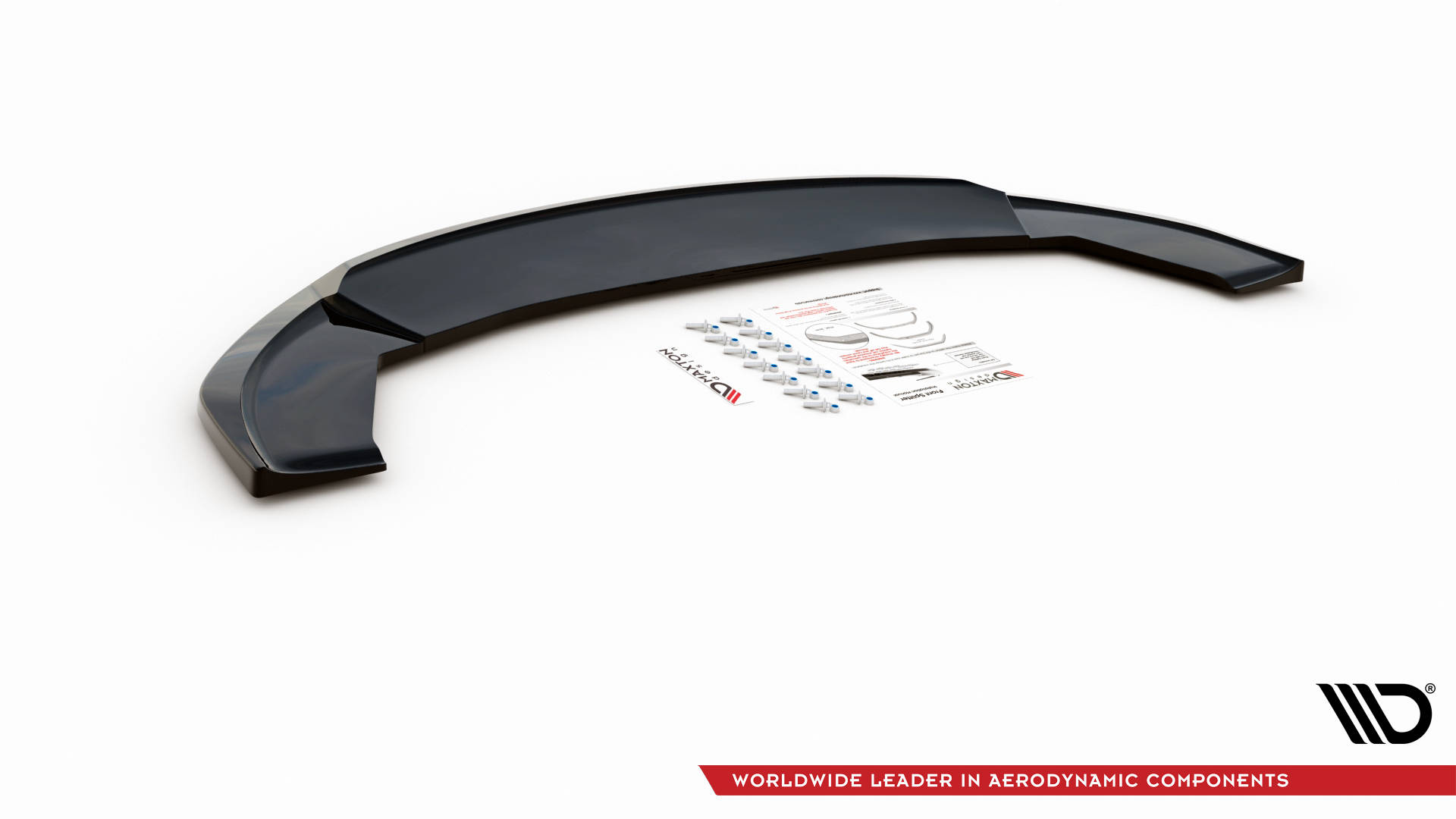 Maxton Design Front Ansatz V.3 für Seat Ibiza Cupra Mk3 schwarz Hochglanz