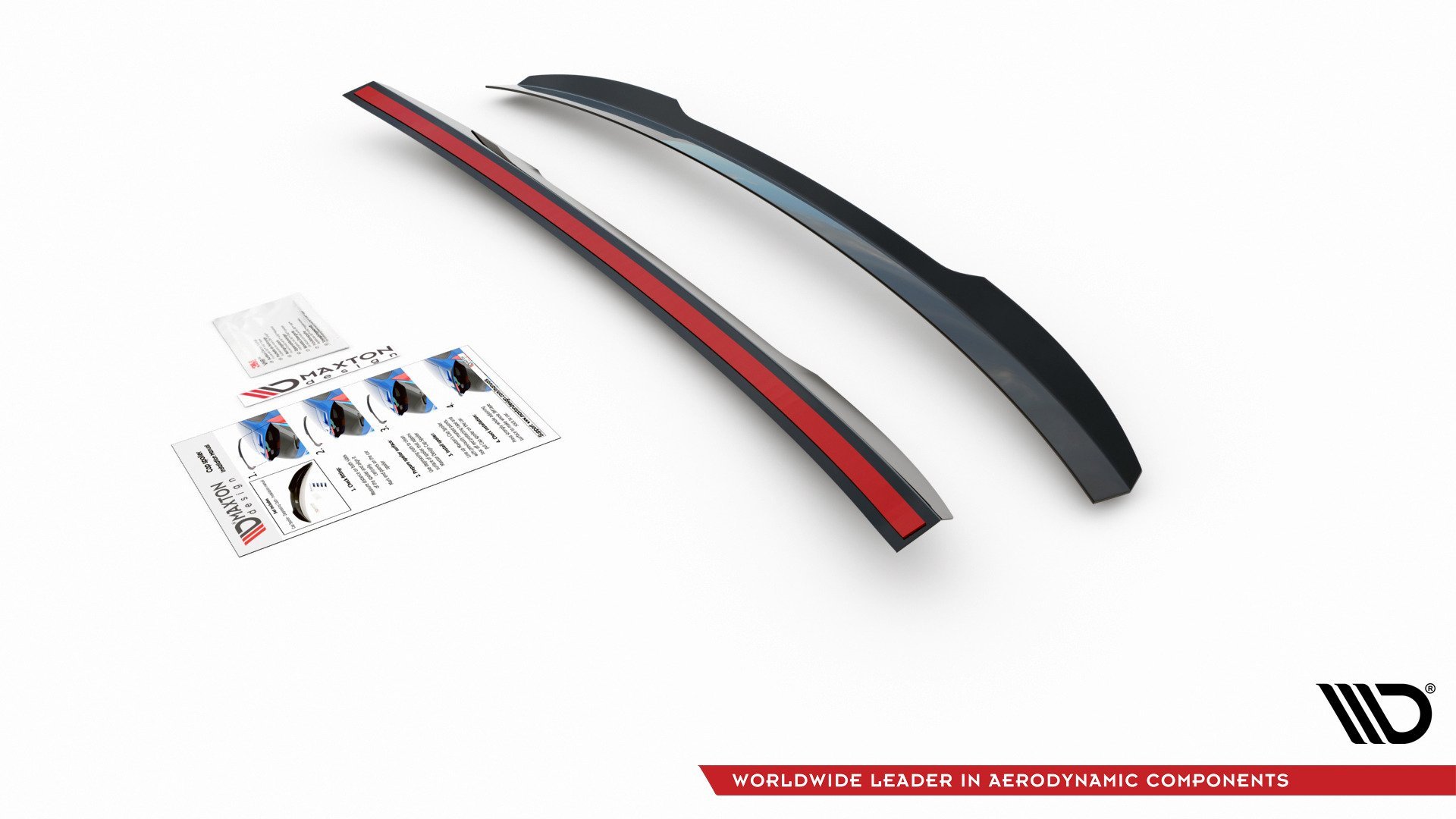 Maxton Design Spoiler CAP für Audi A7 C8 / C8 S-Line / S7 C8 / RS7 C8 schwarz Hochglanz