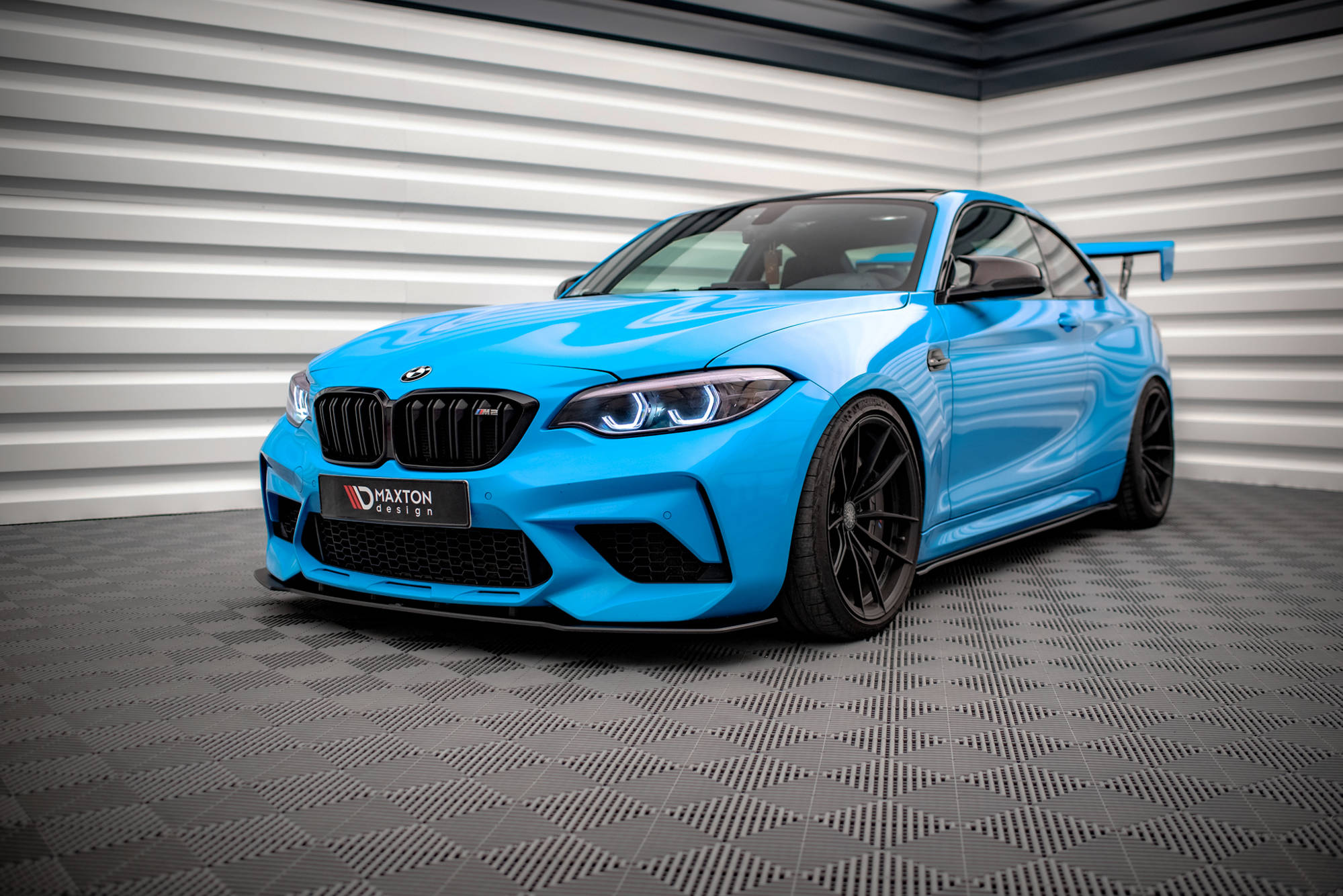 Maxton Design Street Pro Front Ansatz für für BMW M2 Competition F87