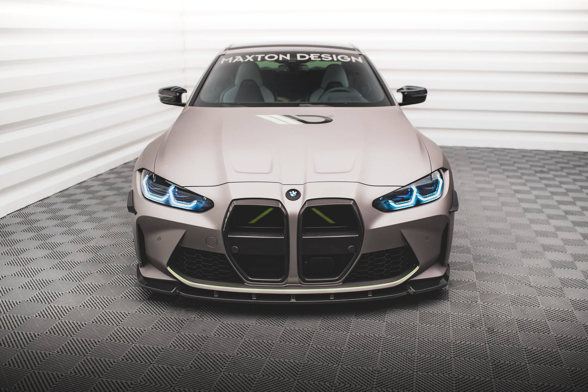 Maxton Design Carbon Fiber Front Ansatz V.1 für BMW M4 G82  / M3 G80