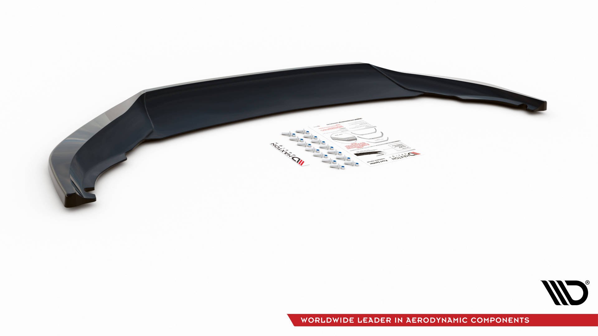 Maxton Design Front Ansatz V.3 für Cupra Formentor schwarz Hochglanz