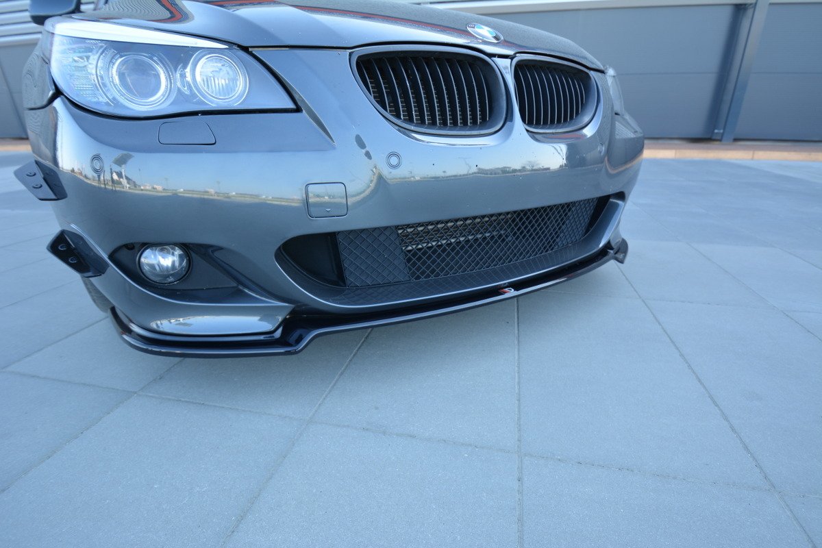 Maxton Design Front Ansatz für BMW 5er E60/61 M Paket schwarz Hochglanz Maxton Design Front Ansatz für BMW 5er E60/61 M Paket schwarz Hochglanz