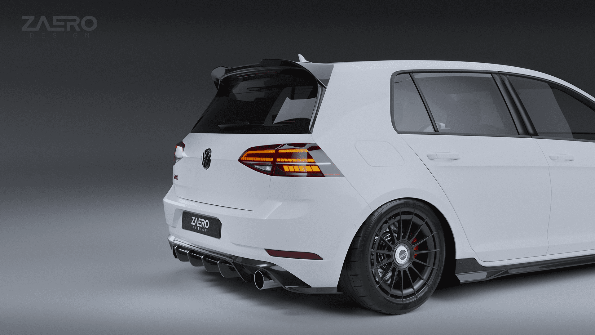 Zaero Design EVO-1 HECKSPOILER FÜR VW GOLF 7 (VORFACELIFT & FACELIFT)