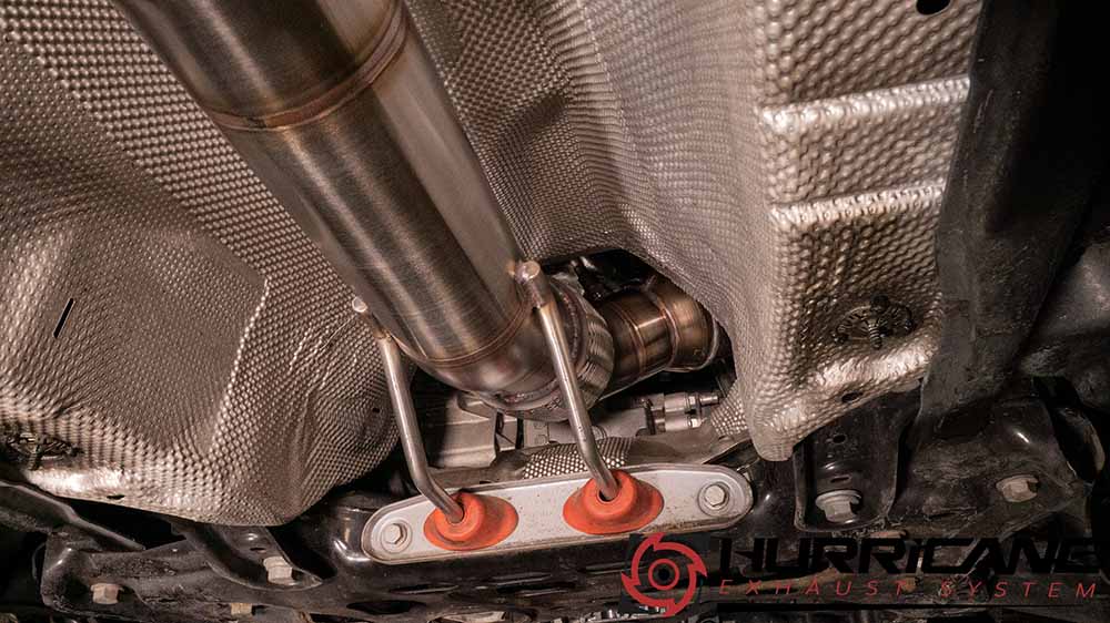Hurricane 3,5" Auspuffanlage für Seat Leon Cupra 280 5F V3 Hurricane 3,5" Auspuffanlage für Seat Leon Cupra 280 5F V3