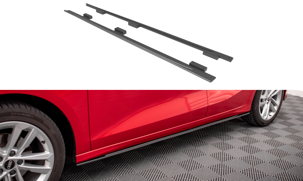 Maxton Design Street Pro Seitenschweller Ansatz für Audi A3 8Y