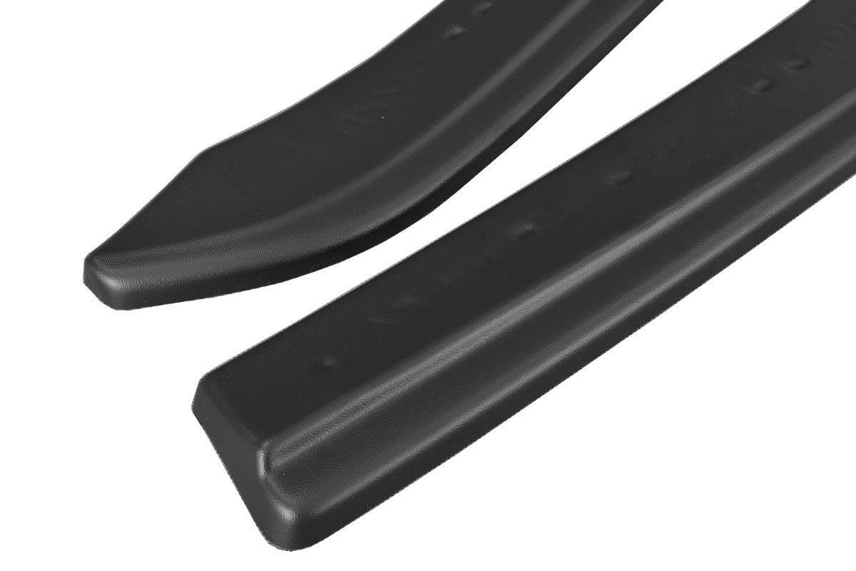 Maxton Design Heck Ansatz Flaps Diffusor für Vw Passat B7 R-Line Variant schwarz Hochglanz