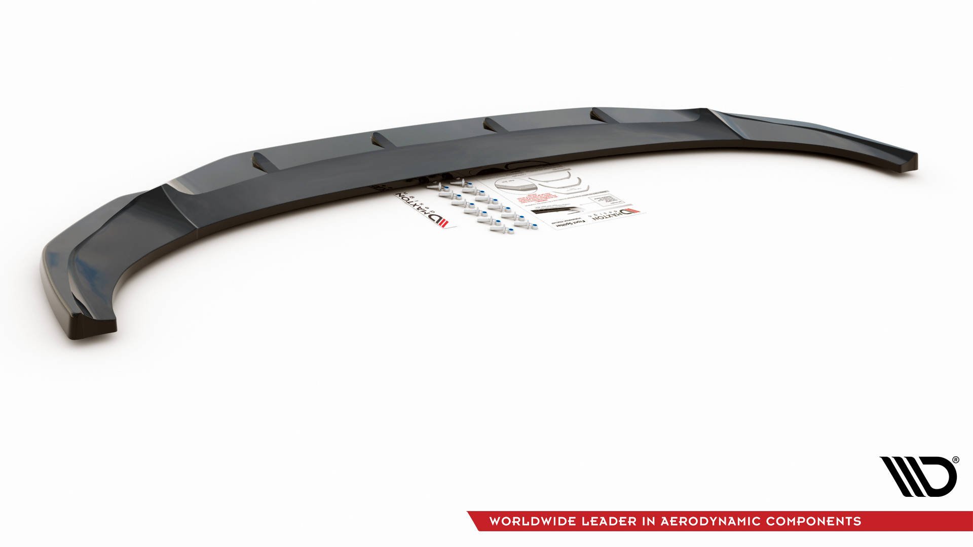 Maxton Design Front Ansatz V.2 für Audi RSQ3 F3 schwarz Hochglanz