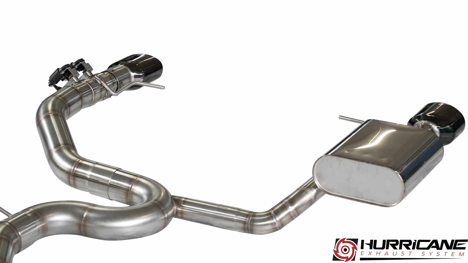 Hurricane 3,5" Auspuffanlage für Seat Leon Cupra ST 300 AWD OPF 5F V2 Hurricane 3,5" Auspuffanlage für Seat Leon Cupra ST 300 AWD OPF 5F V2