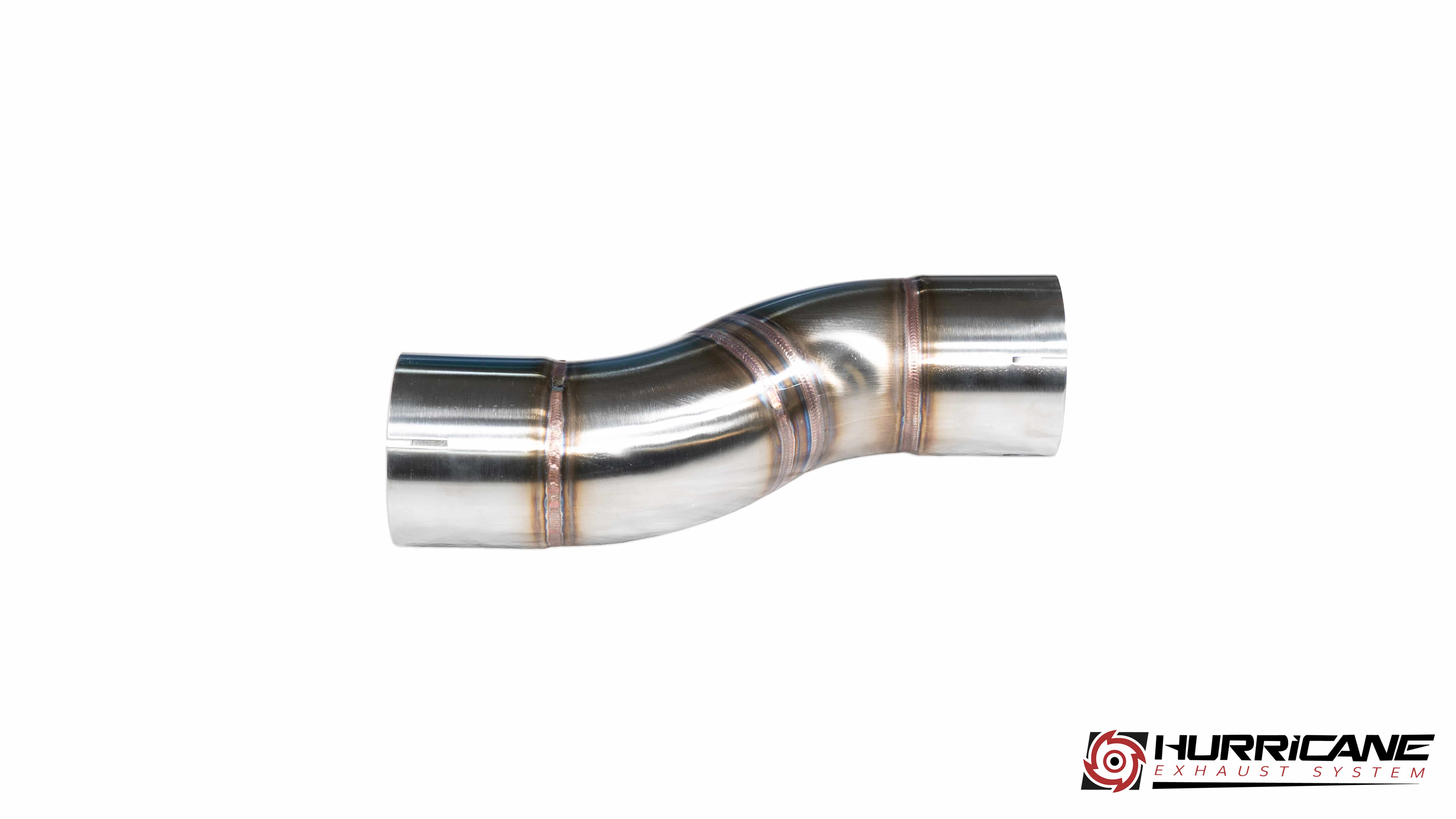 Hurricane Downpipe 3,5“ für Golf 7 GTI, Cupra FWD, Oktavia RS