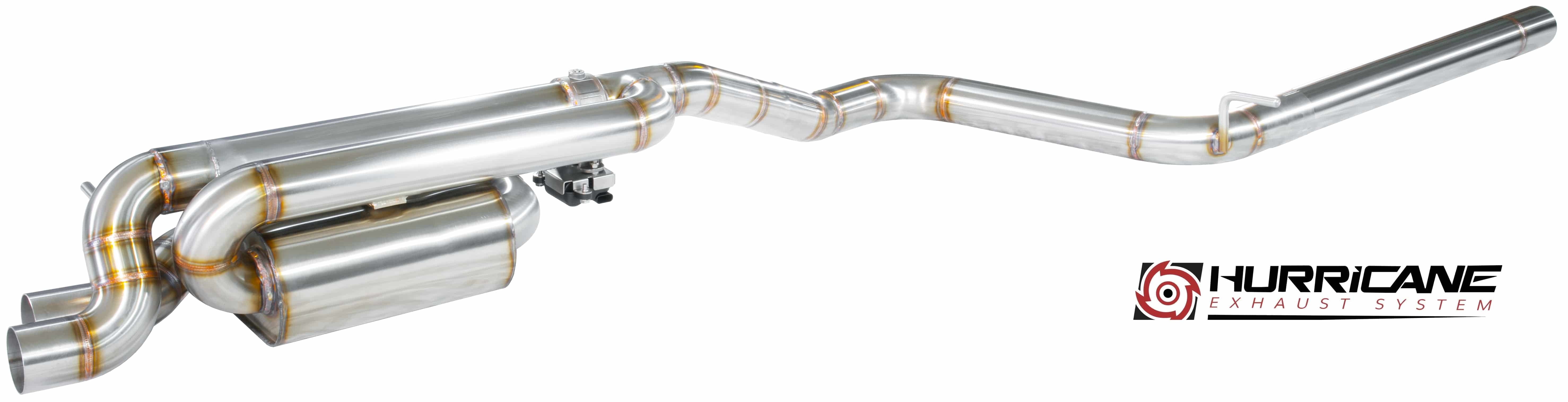 Hurricane 2,5" Auspuffanlage für Audi A1 40 TFSI Hurricane 2,5" Auspuffanlage für Audi A1 40 TFSI