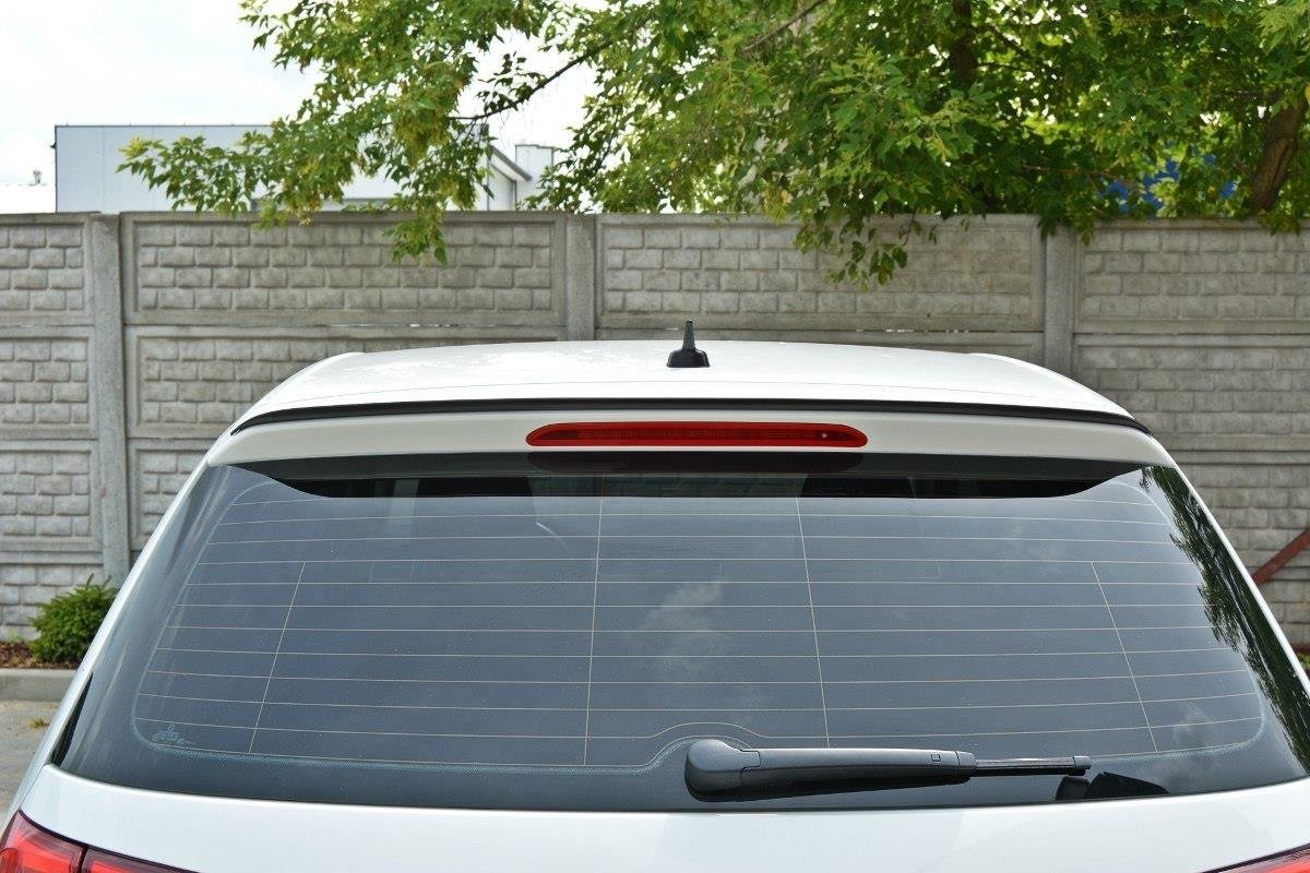 Maxton Design Spoiler CAP für VW Golf Mk7 Standard schwarz Hochglanz
