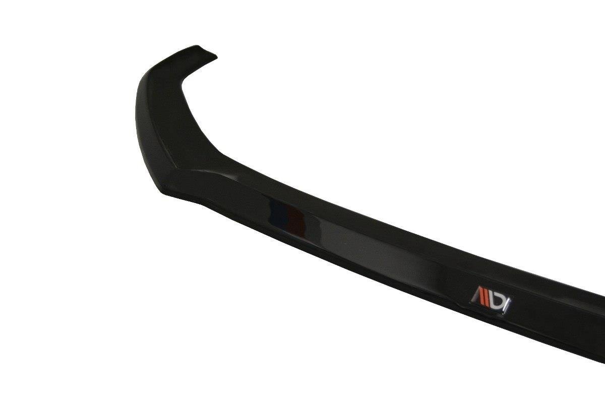 Maxton Design Front Ansatz V.2 für Audi A5 F5 S-Line schwarz Hochglanz