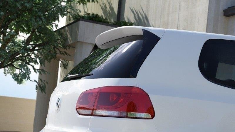Maxton Design HECK SEITE Spoiler CAP für VW GOLF 6 GTI (R400 LOOK)