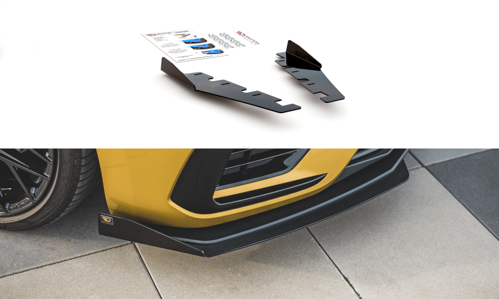 Maxton Design Flaps Volkswagen Arteon R-Line schwarz Hochglanz
