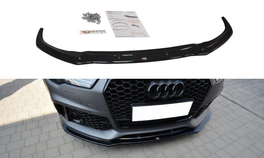 Maxton Design Front Ansatz V.1 für Audi RS7 Facelift schwarz Hochglanz Maxton Design Front Ansatz V.1 für Audi RS7 Facelift schwarz Hochglanz