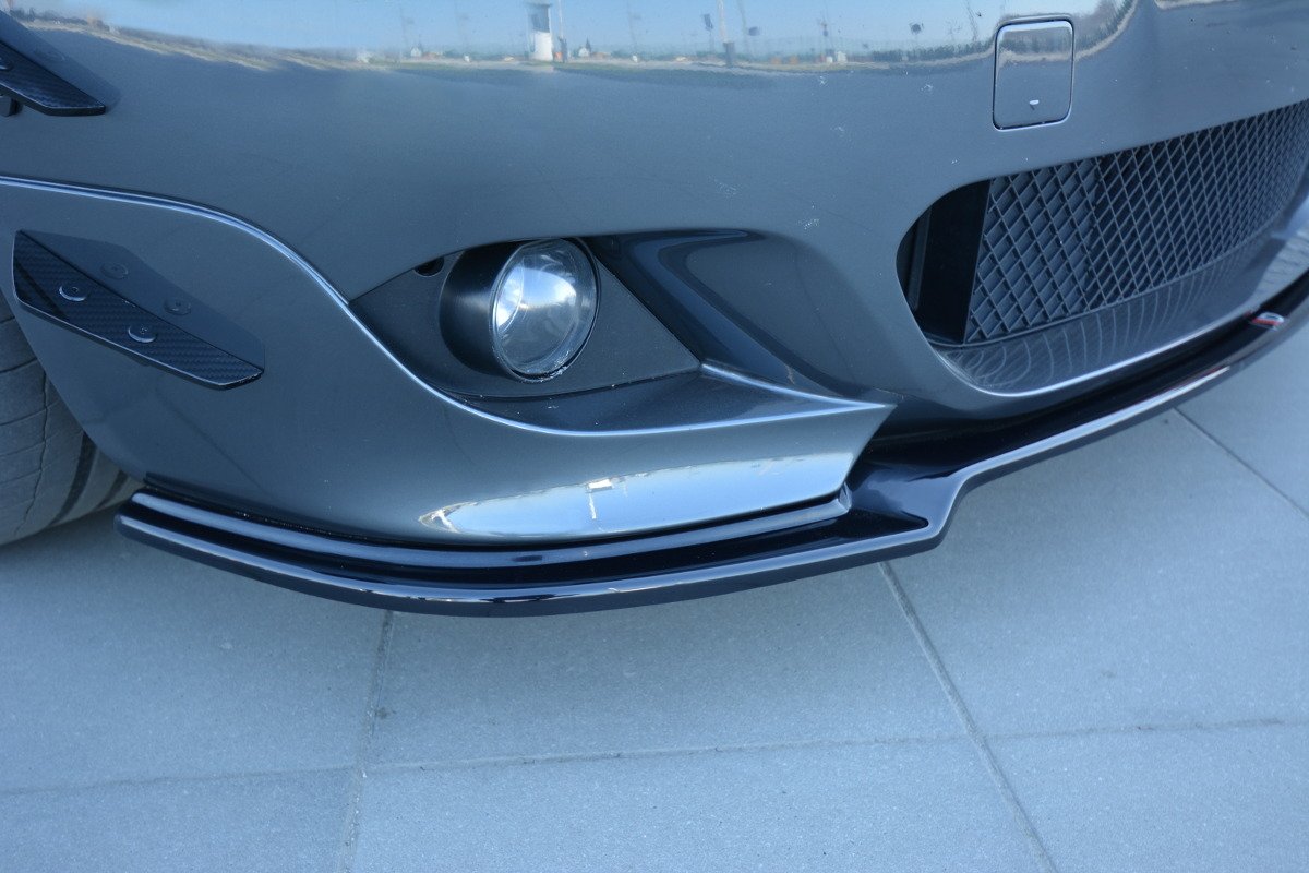 Maxton Design Front Ansatz für BMW 5er E60/61 M Paket schwarz Hochglanz Maxton Design Front Ansatz für BMW 5er E60/61 M Paket schwarz Hochglanz