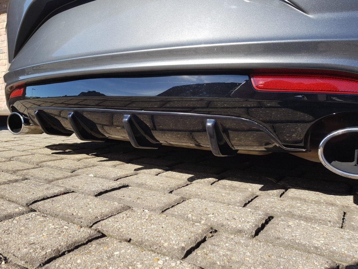 Maxton Design Diffusor Heck Ansatz für VOLKSWAGEN SCIROCCO MK.3 R FACELIFT schwarz Hochglanz Maxton Design Diffusor Heck Ansatz für VOLKSWAGEN SCIROCCO MK.3 R FACELIFT schwarz Hochglanz