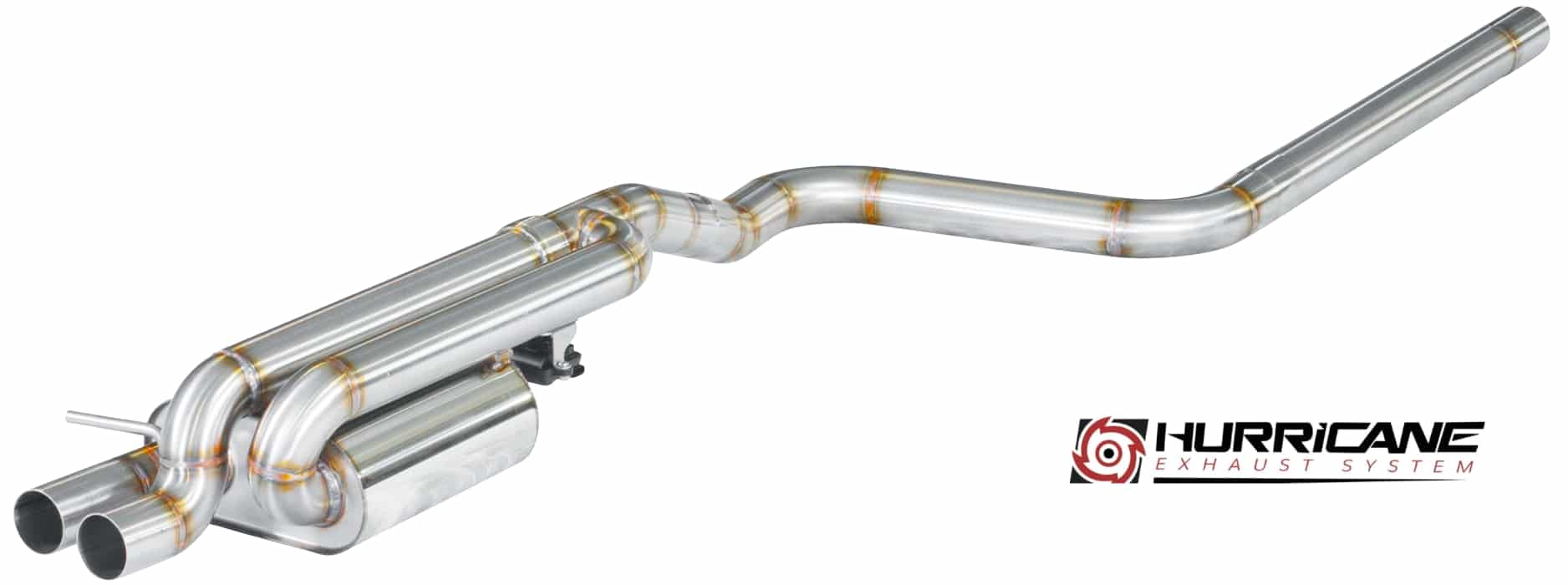 Hurricane 2,5" Auspuffanlage für VW Polo GTI 200PS Hurricane 2,5" Auspuffanlage für VW Polo GTI 200PS