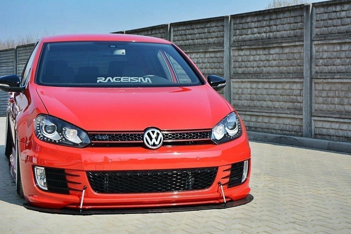 Maxton Design Racing Front Ansatz für VW GOLF 6 GTI 35TH