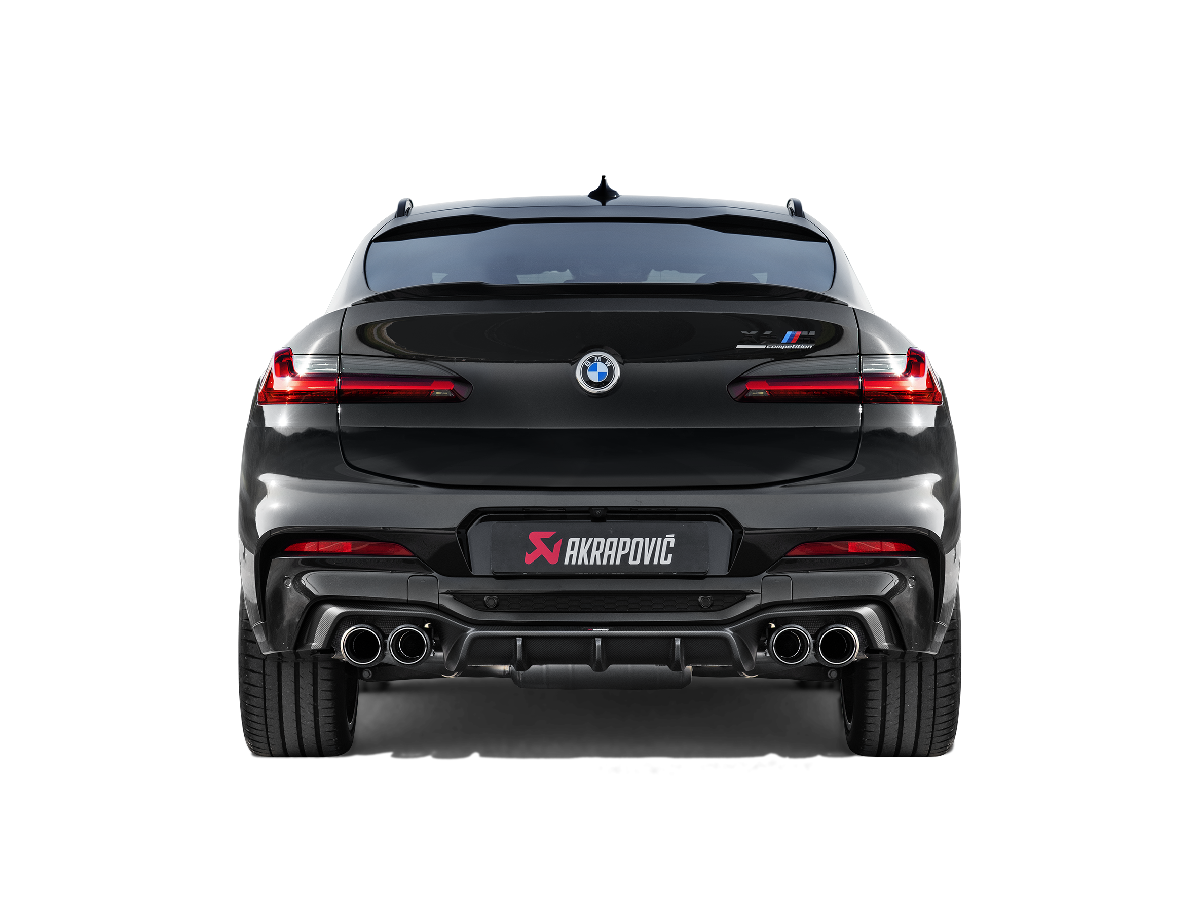 Akrapovic Carbon Heckdiffusor - Hochglanz für BMW X4 M / X4 M Competition (F98) - OPF/GPF 2022