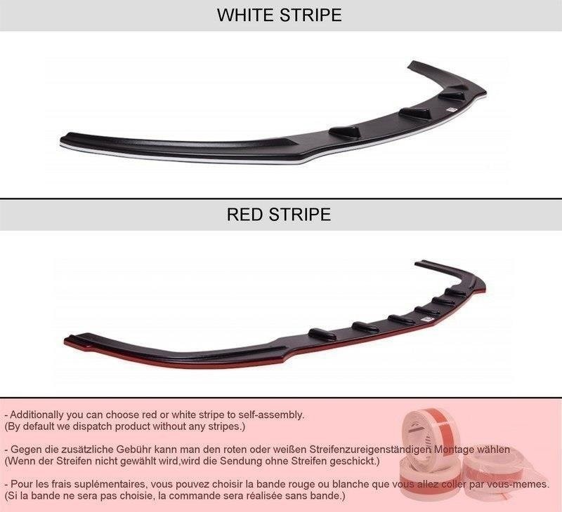 Maxton Design Cup Spoilerlippe Front Ansatz V.2 für Seat Leon Mk3 Cupra/ FR Facelift