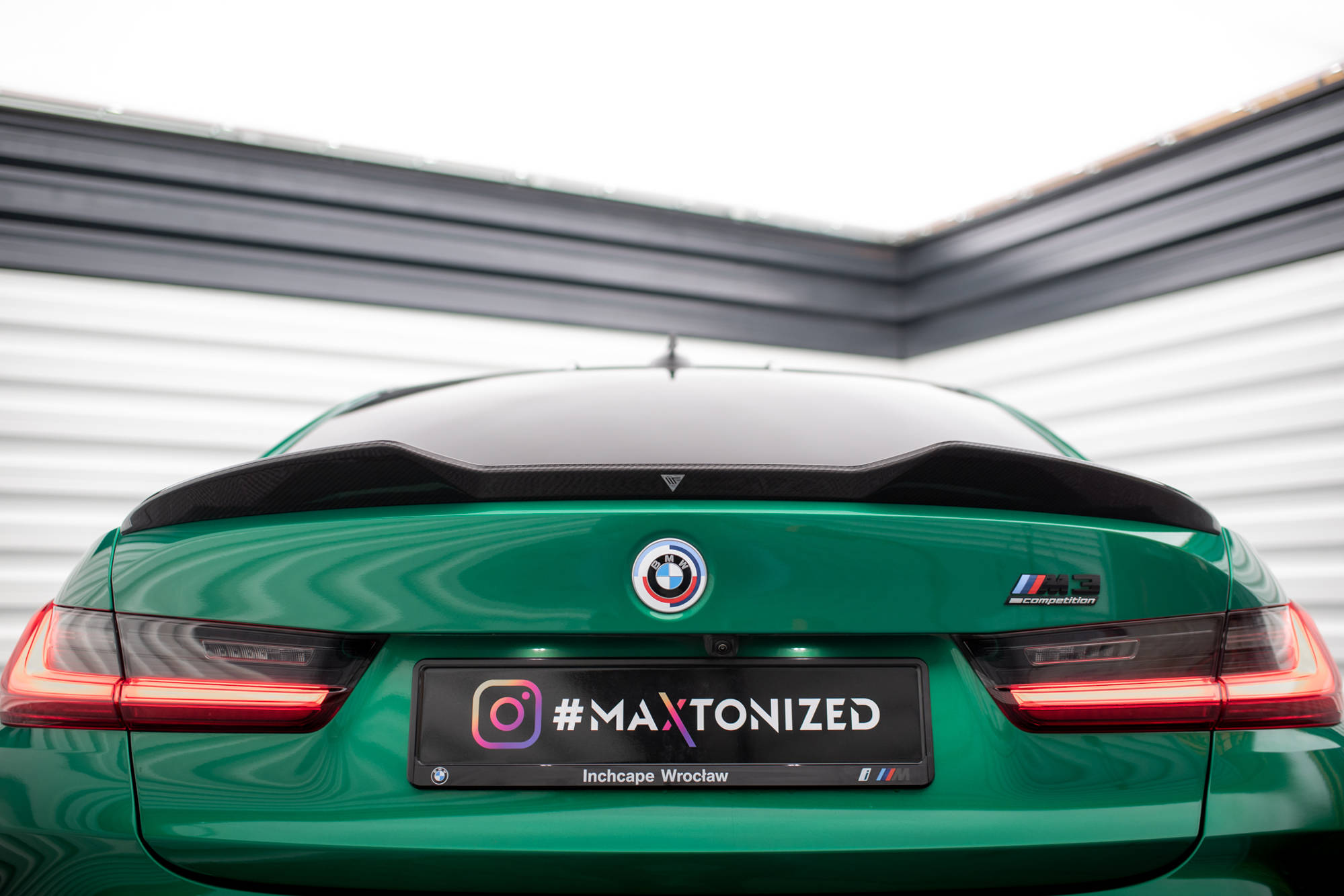 Maxton Design Carbon Fiber Heckklappenspoiler BMW M3 G80